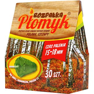 rozpałka do kominka Płomyk